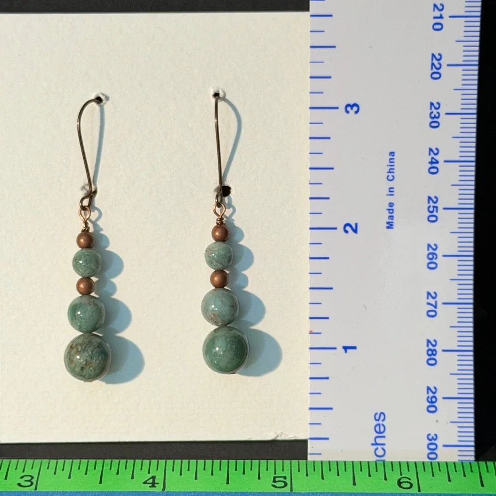 Handmade drop earrings